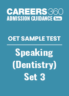 OET Sample Test Speaking (Dentistry) - Set 3