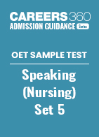 OET Sample Test Speaking (Nursing) - Set 5