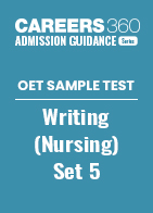 OET Sample Test Writing (Nursing) - Set 5