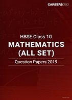 HBSE Class 10 Mathematics (All Set) Question Papers 2019