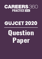 GUJCET 2020 Question Paper
