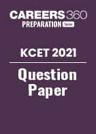 KCET 2021 Question Paper