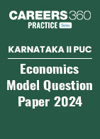 Karnataka II PUC Economics Model Question Paper 2024