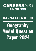 Karnataka II PUC Geography Model Question Paper 2024