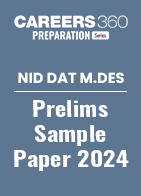 NID DAT M.Des Prelims Sample Paper 2024