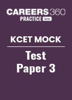 KCET Mock Test Paper 3