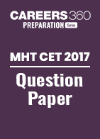 MHT CET 2017 Question Paper