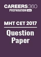 MHT CET 2017 Question Paper