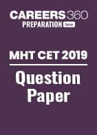 MHT CET 2019 Question Paper