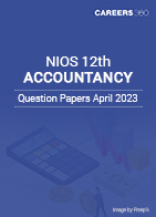 NIOS 12th Accountancy Question Paper April 2023