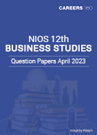 NIOS 12th Business Studies Question Paper April 2023