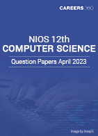 NIOS 12th Computer Science Question Paper April 2023