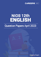 NIOS 12th English Question Paper April 2023