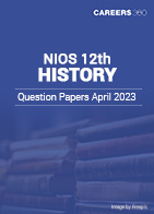 NIOS 12th History Question Paper April 2023