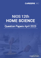 NIOS 12th Home Science Question Paper April 2023