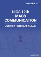 NIOS 12th Mass Communication Question Paper April 2023