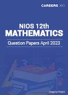 NIOS 12th Mathematics Question Paper April 2023