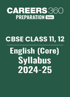 CBSE Class 11, 12 English (Core) Syllabus 2024-25