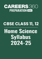 CBSE Class 11, 12 Home Science Syllabus 2024-25
