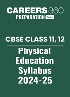 CBSE Class 11, 12 Physical Education Syllabus 2024-25