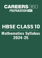 HBSE Class 10 Mathematics Syllabus 2024-25