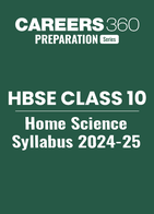 HBSE Class 10 Home Science Syllabus 2024-25