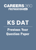 KS DAT Previous Year Question Paper