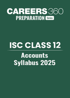 ISC Class 12 Accounts Syllabus 2025