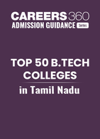 Top 50 B.Tech Colleges in Tamil Nadu