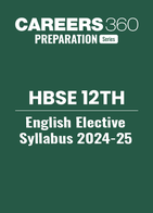 HBSE 12th English Elective Syllabus 2024-25
