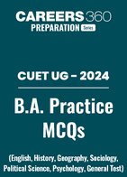 CUET UG 2024: B.A. MCQs Questions and Answers PDF