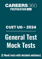 CUET UG General: 5 Free Mock Tests with Solutions PDF