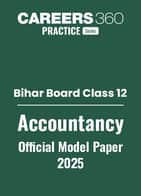Bihar Board Intermediate Accountancy Model Paper 2025 - Download PDF