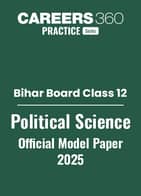 Bihar Board Intermediate Political Science Model Paper 2025 - Download PDF
