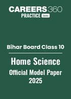 Bihar Board Class 10 Home Science Official Model Paper 2025 - PDF Download