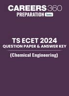 TS ECET Question Paper and Answer Key Chemical Engineering 2024
