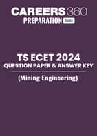 TS ECET Question Paper and Answer Key Mining Engineering 2024