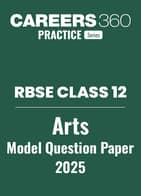 RBSE Class 12 Arts Stream Model Paper 2025