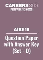AIBE 19 Question Paper with Unofficial Answer Key and Solutions  - Set D