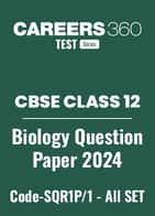 CBSE Class 12 Biology Elective Question Papers 2024 (Code-SQR1P/1) – All Sets (1, 2, 3)