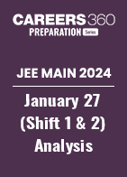 JEE Main 2024 January 27 (Shift 1 & 2) Analysis