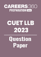 CUET LLB 2023 Question Paper