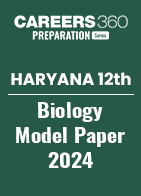 Haryana Board Class 12 Biology Model Paper 2024
