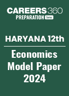 Haryana Board Class 12 Economy Model Paper 2024