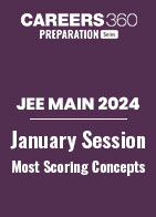 JEE Main 2024 January Session: Most Scoring Chapters & Topics (Physics, Chemistry & Mathematics) PDF
