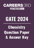 GATE 2024 Chemistry Question Paper and Answer Key