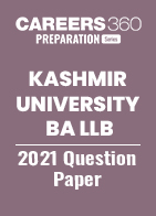 Kashmir University BA LLB 2021 Question Paper