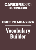 CUET PG MBA 2024 Vocabulary List PDF
