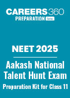 NEET 2025 - Aakash National Talent Hunt Exam Preparation Kit (Class 11)