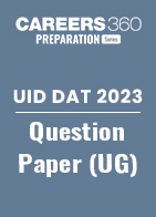 UID DAT 2023 Question Paper (UG)